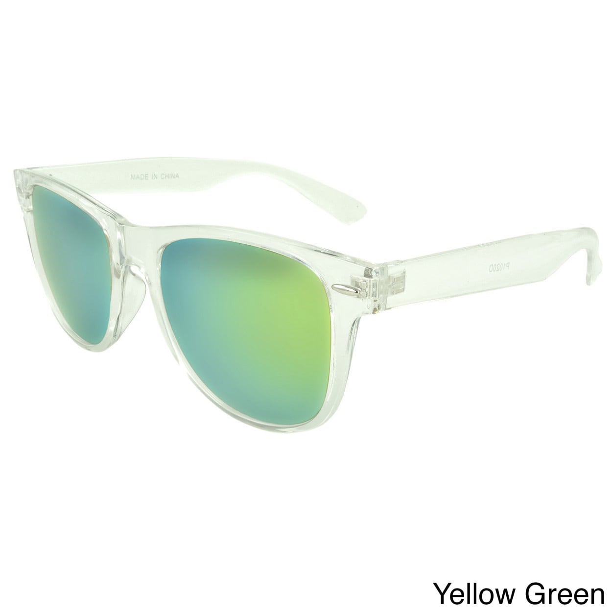 Apopo Eyewear Mens St. Francis Clear Retro Sunglasses