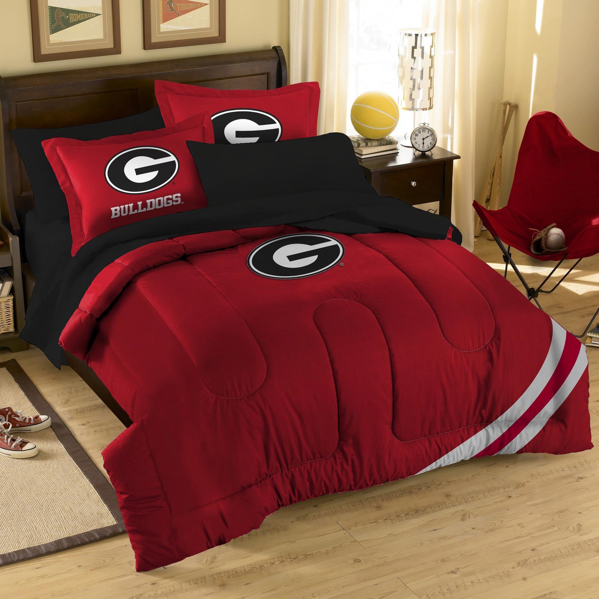 Georgia Bulldogs 10 piece Dorm Room In A Box