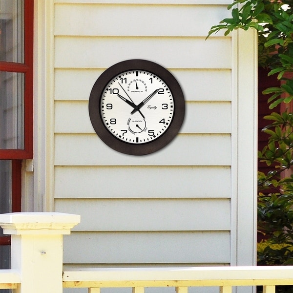 Free Shipping Equity by La Crosse 29005 Outdoor Thermometer and Humidity Wall..