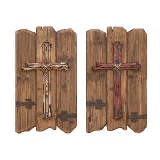 Shop Two Assorted Wood Wall Decor - Free Shipping Today - Overstock