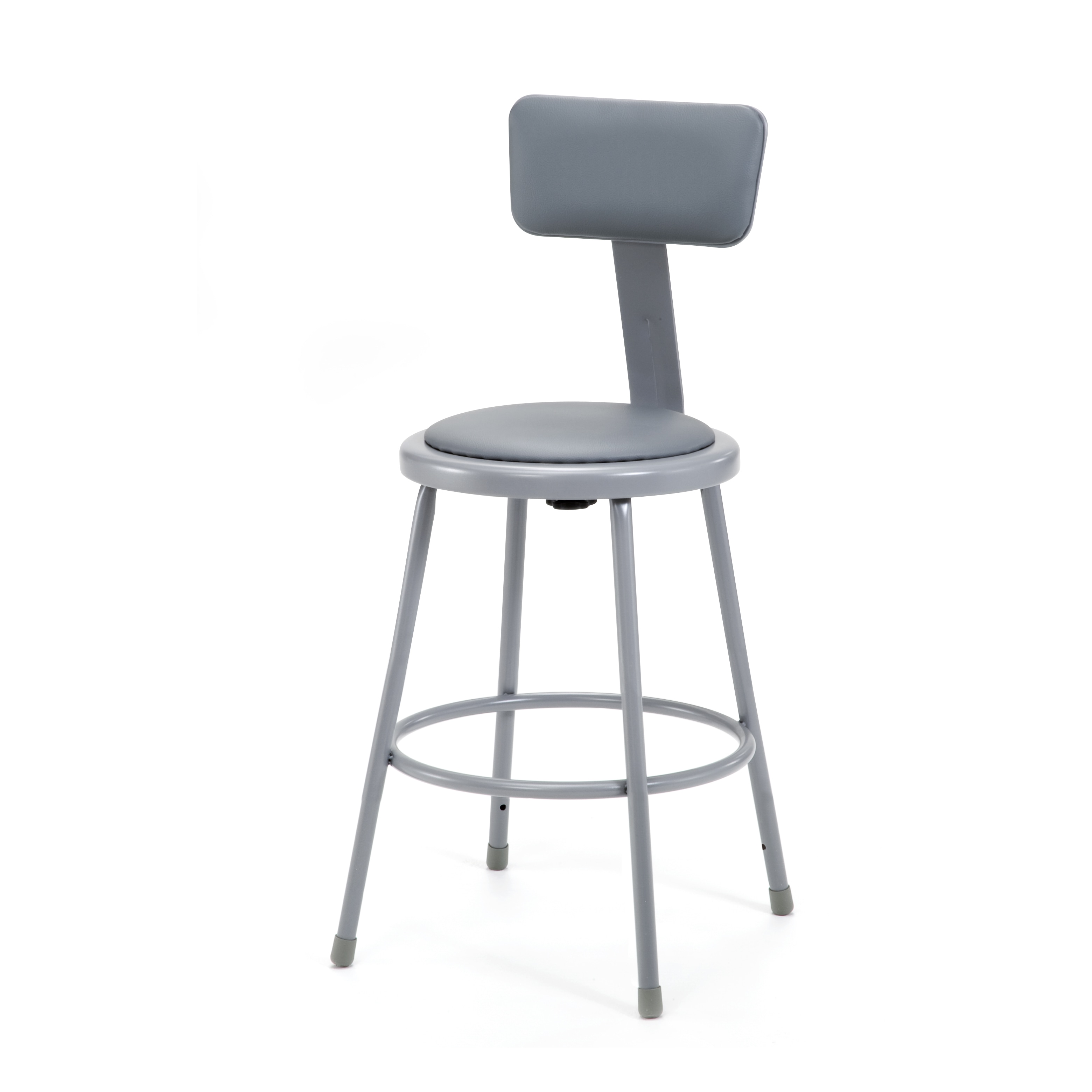 24 inch Vinyl Padded Stool