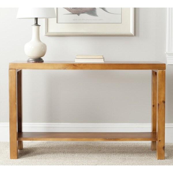 Safavieh Lahoma Light Oak Console