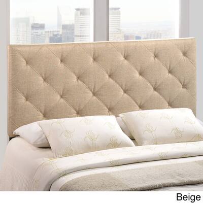 Theodore Queen Linen Tufted Headboard