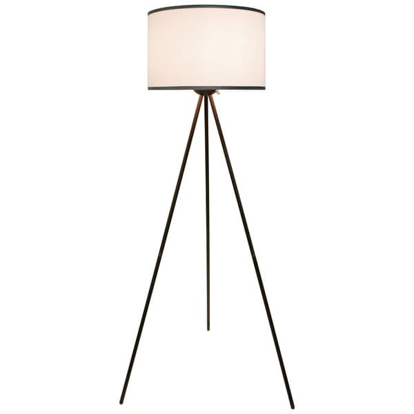 Threads Bronze Tripod Floor Lamp Free Shipping Today