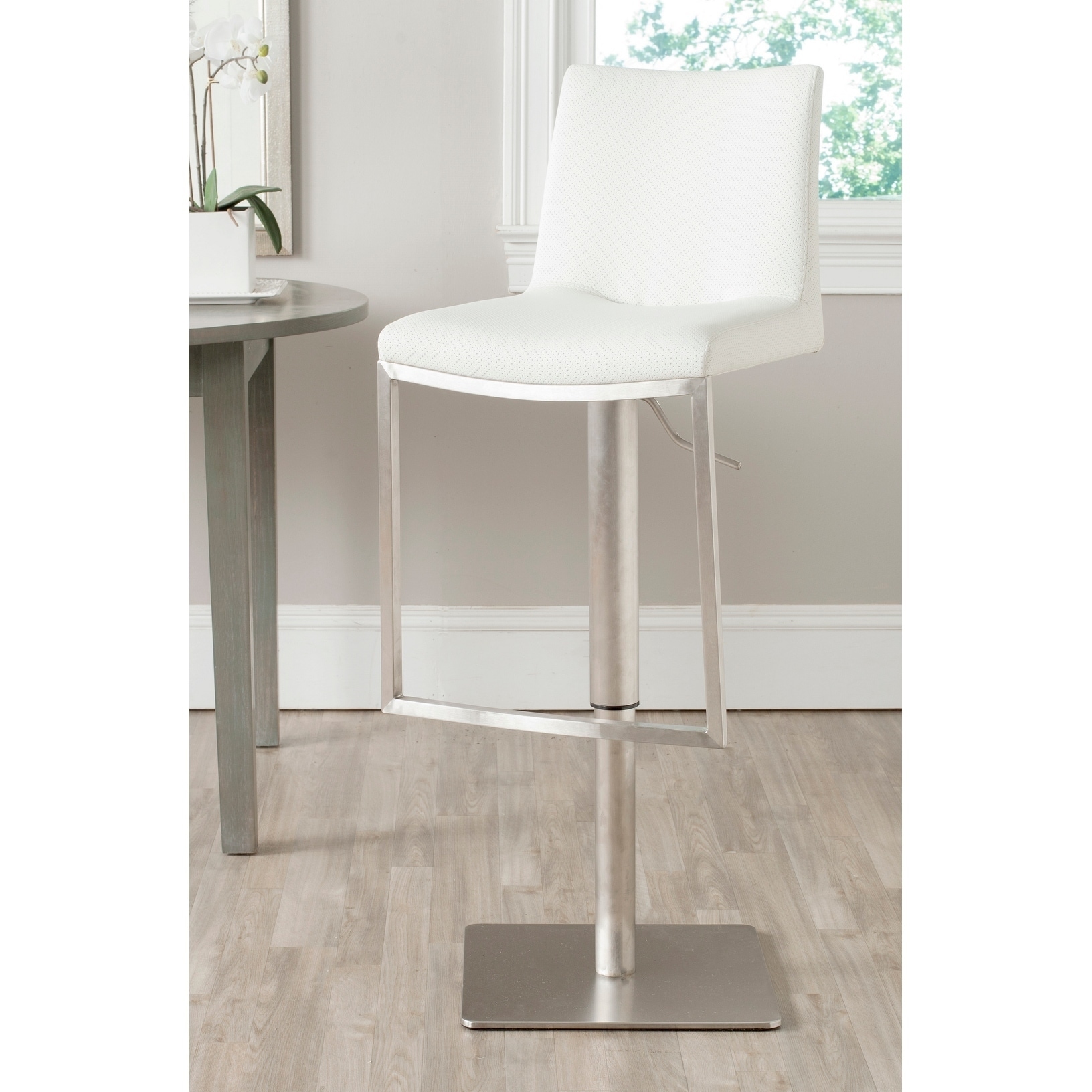 Safavieh Ember White Barstool