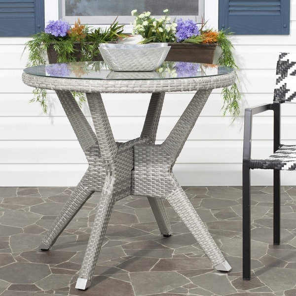 Christopher Knight Home Adriana PE Wicker Outdoor Accent Table