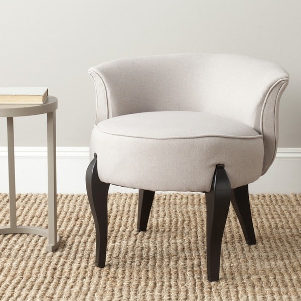 Safavieh Mora Taupe Vanity Chair