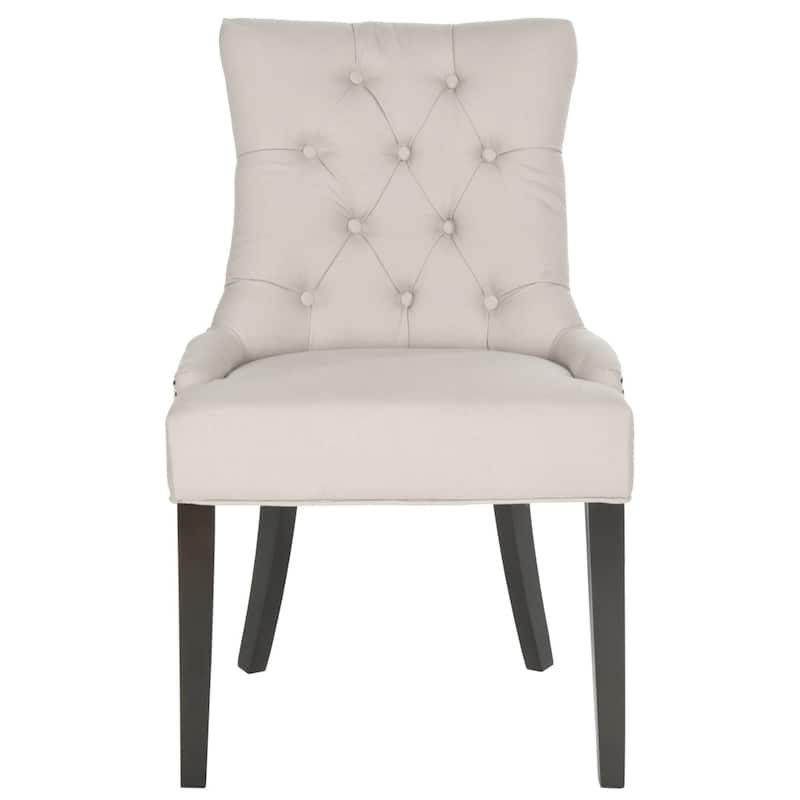 SAFAVIEH Harlow Grey Ring Dining Chair (Set of 2) - 22" x 25.6" x 36.4"