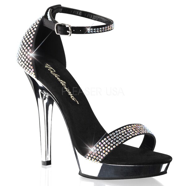 Shop Fabulicious Women's 'Lip-168RS' Rhinestone Ankle Strap Heels ...