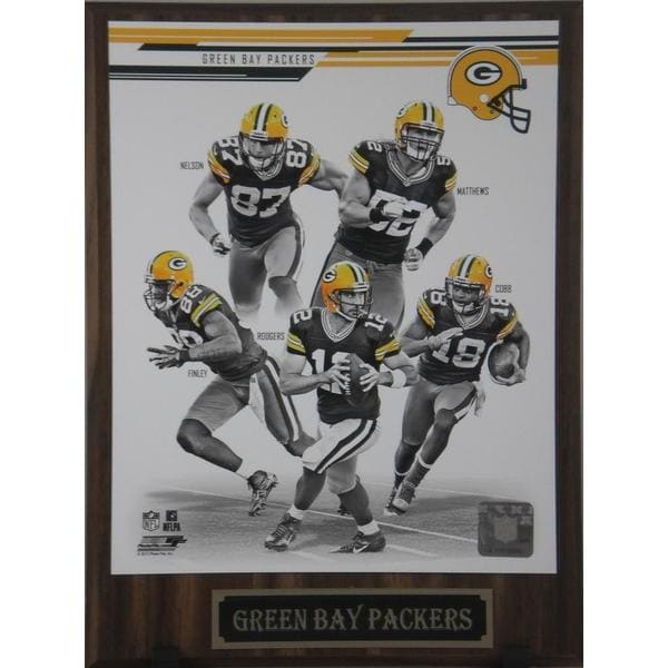 NFL 2013 Green Bay Packers Plaque