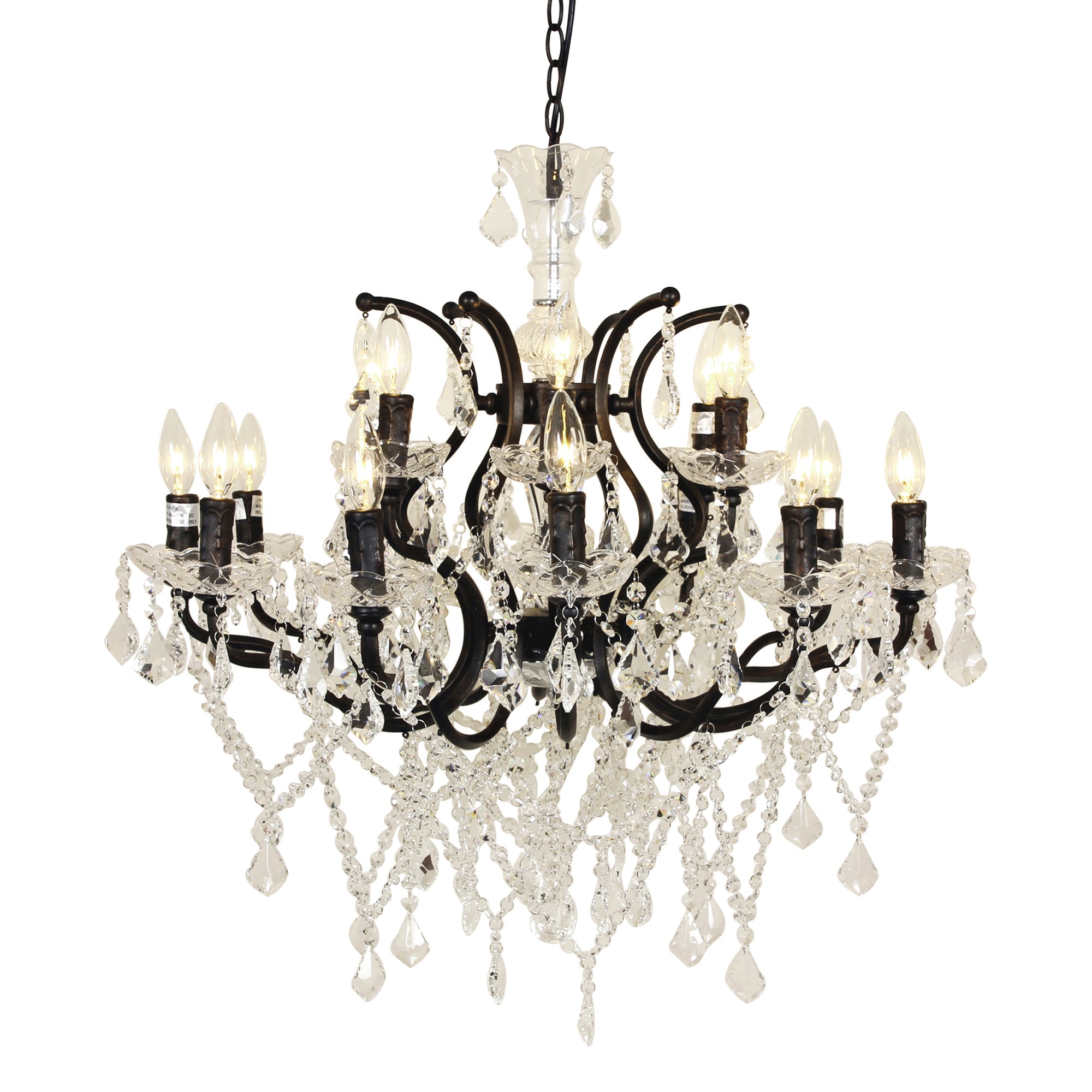 Lillian Metal 18 lights Chandelier