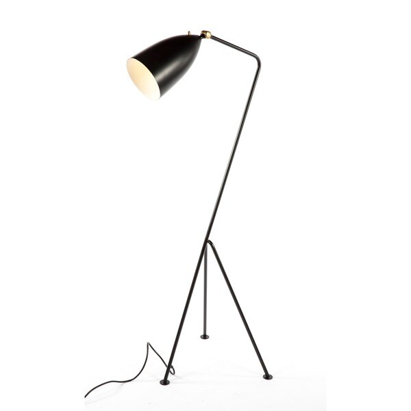 Hans Andersen Home Grasshopper Black Floor Lamp