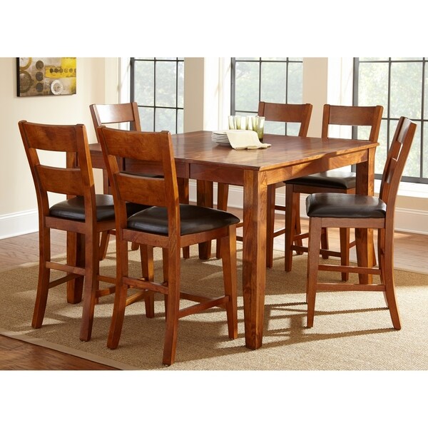 Morgan Solid Mango Wood Dining Set by Greyson Living