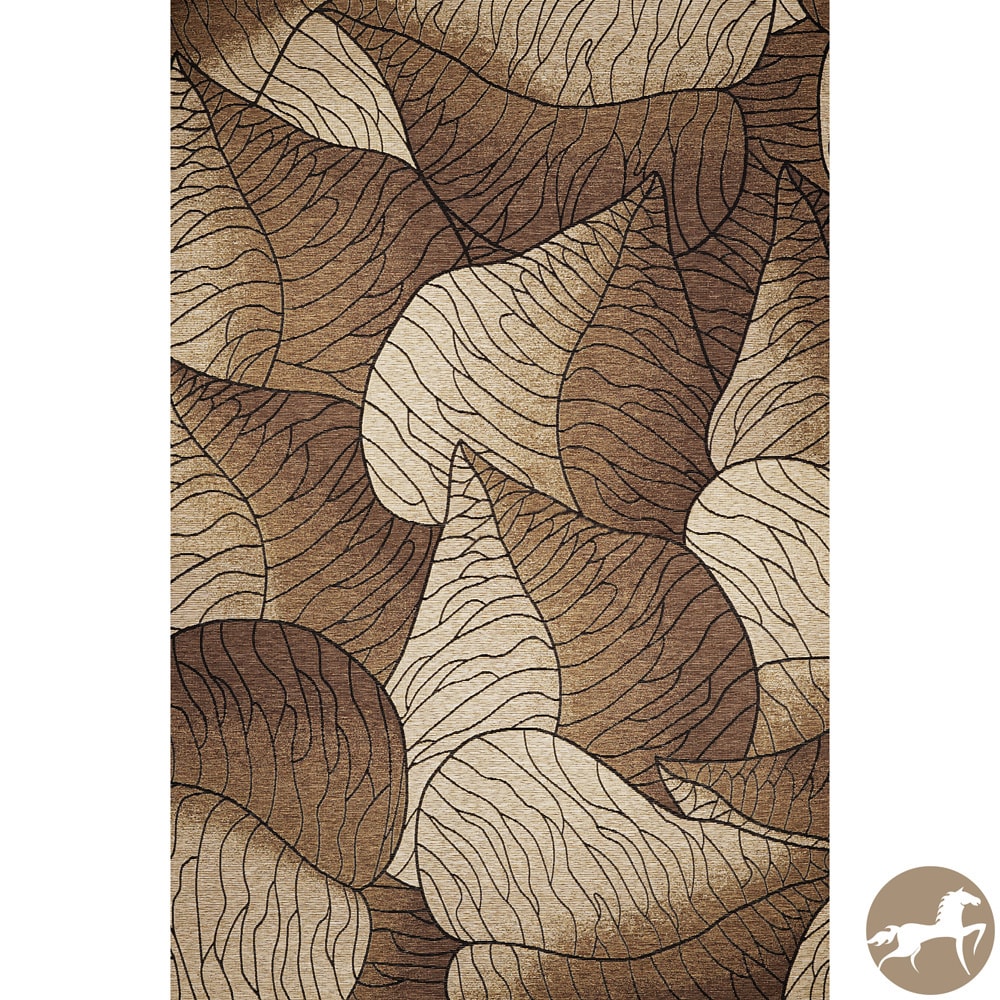 Christopher Knight Home Flatweave Fauna Beige Area Rug (53 X 77)