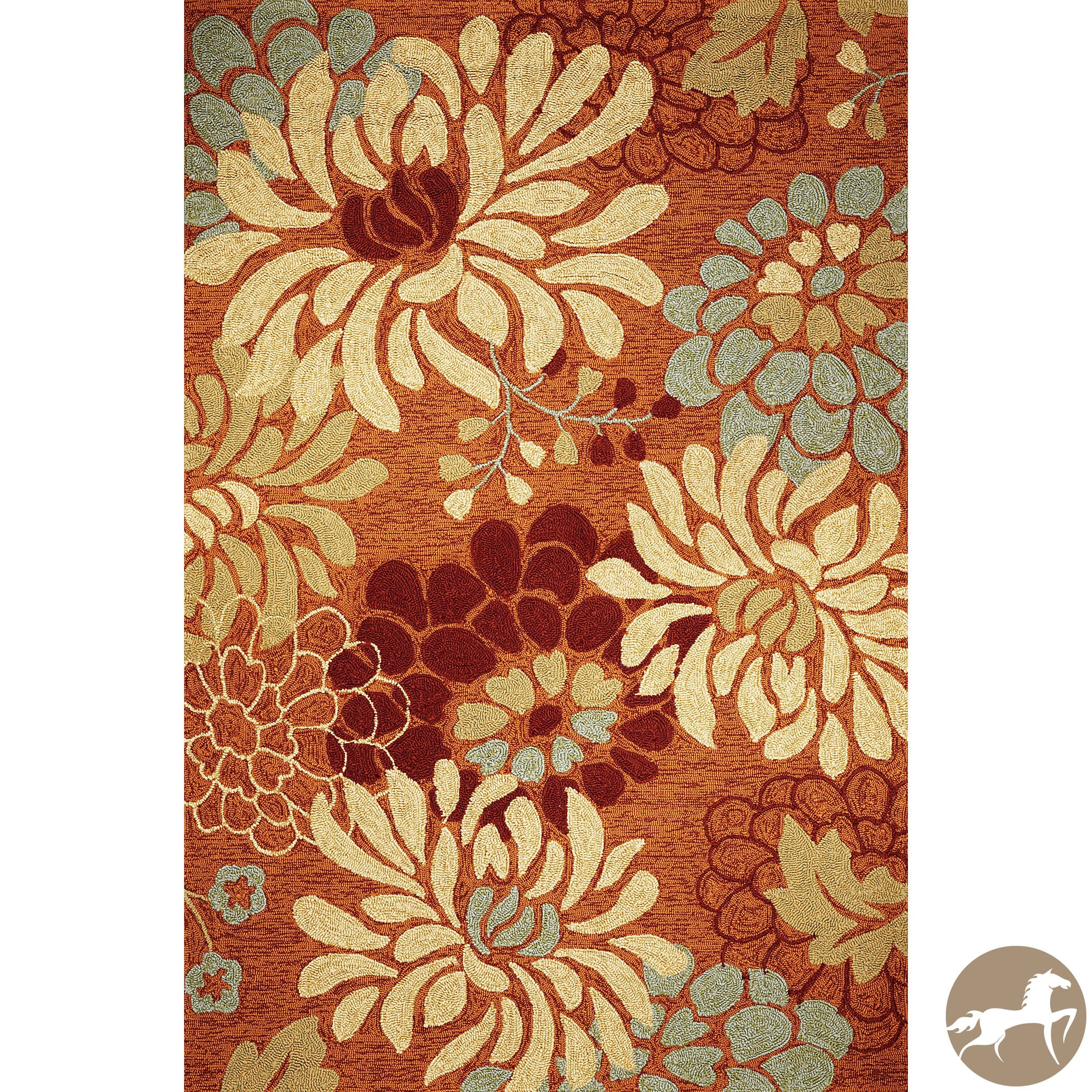 Christopher Knight Home Saffron Silhouette Area Rug (33 X 53)