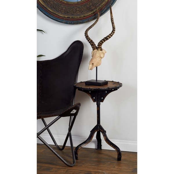 Rustic Industrial Style Accent Table by Studio 350
