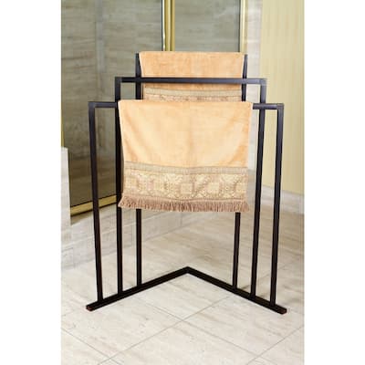 Kingston Brass Edenscape Freestanding 3-Tier Towel Rack