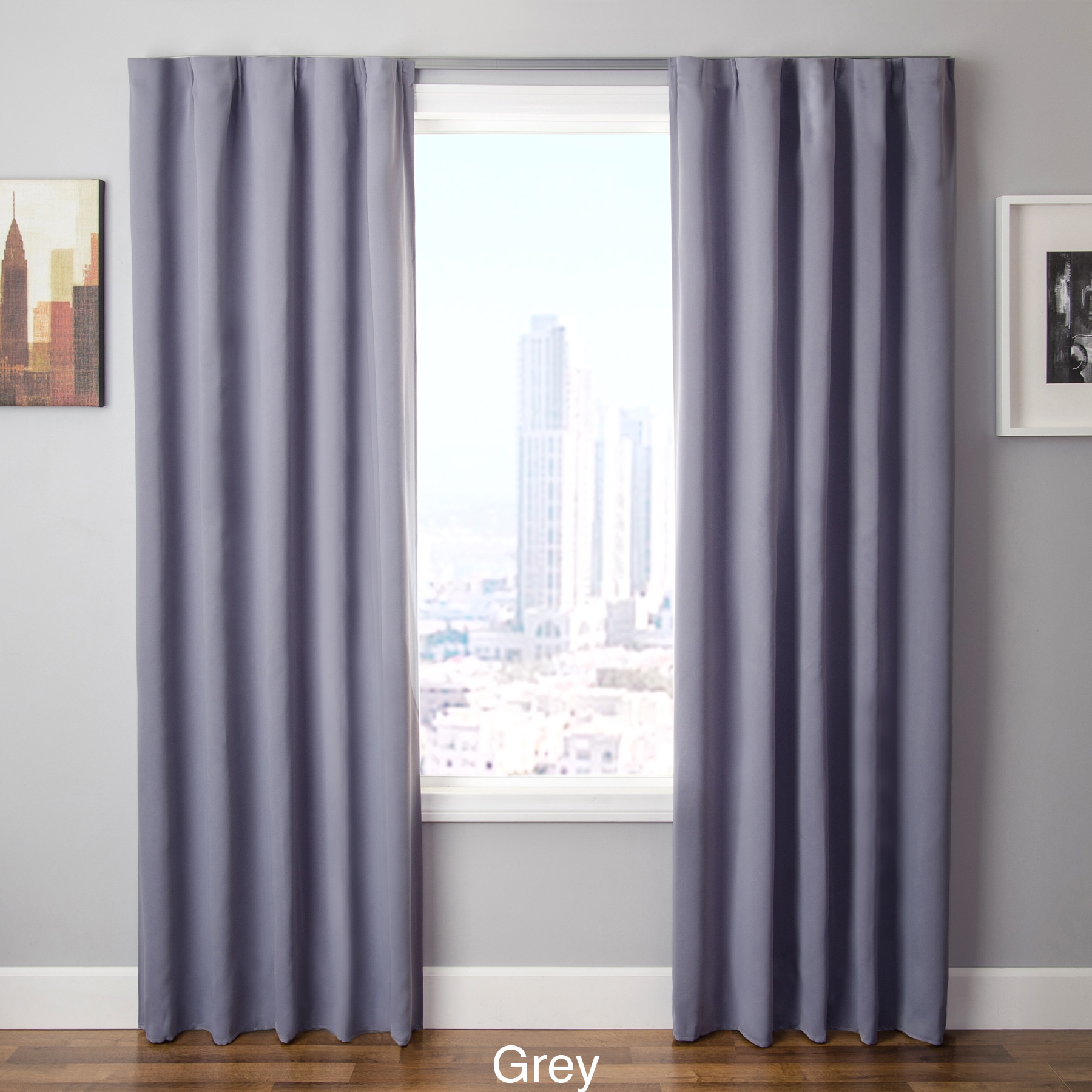 Simple Drape Blackout Curtain Panel Pair