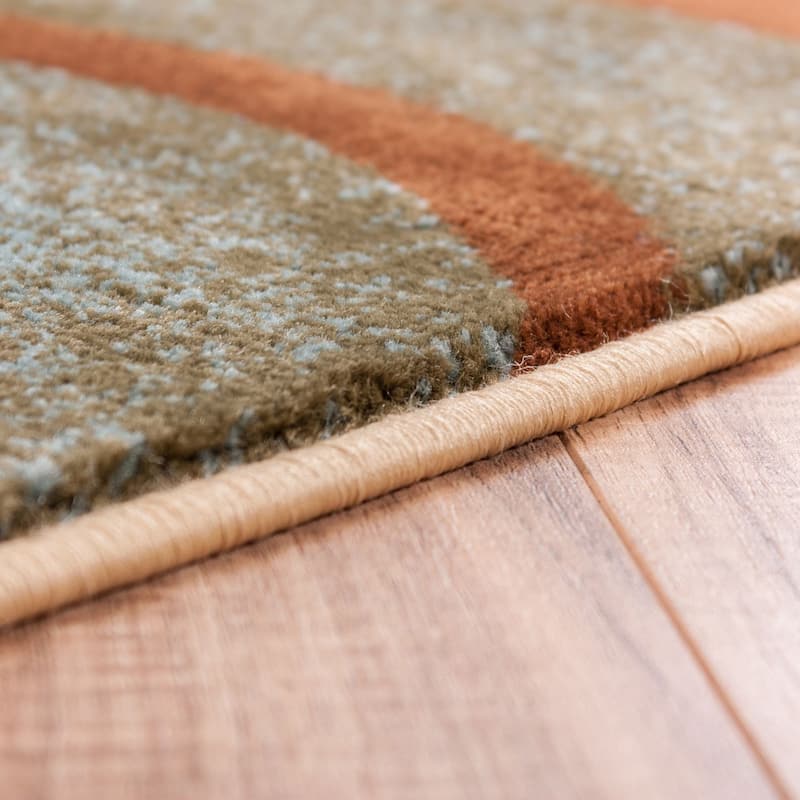 Well Woven Generations Light Blue/ Beige Area Rug - 7'10 x 9'10
