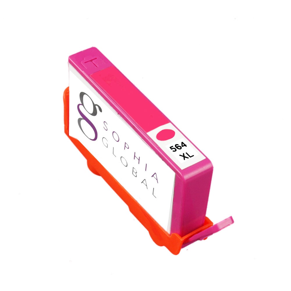 Sophia Global Compatible Ink Cartridge Replacement For Hp 564xl (1 Magenta) (MagentaPrint yield Up to 750 pagesModel SGHP564XLMPack of One (1)We cannot accept returns on this product. )