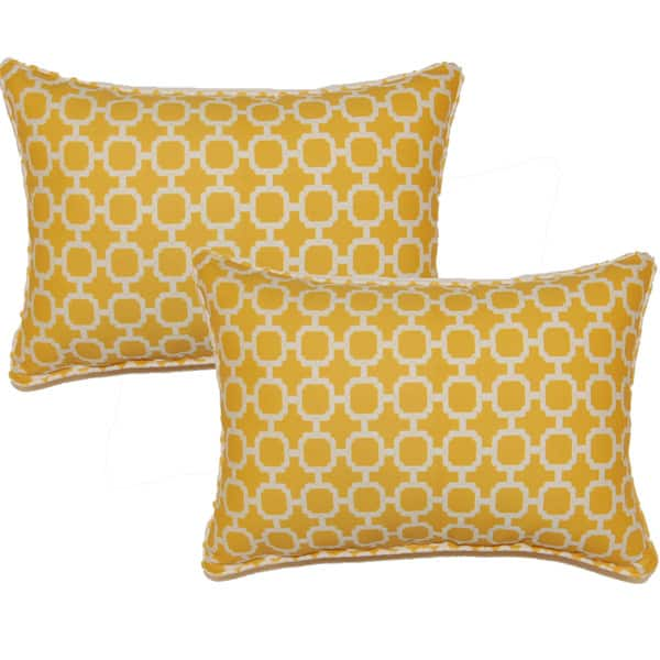 slide 1 of 1, Hockley Banana 12.5-in Throw Pillows (Set of 2)