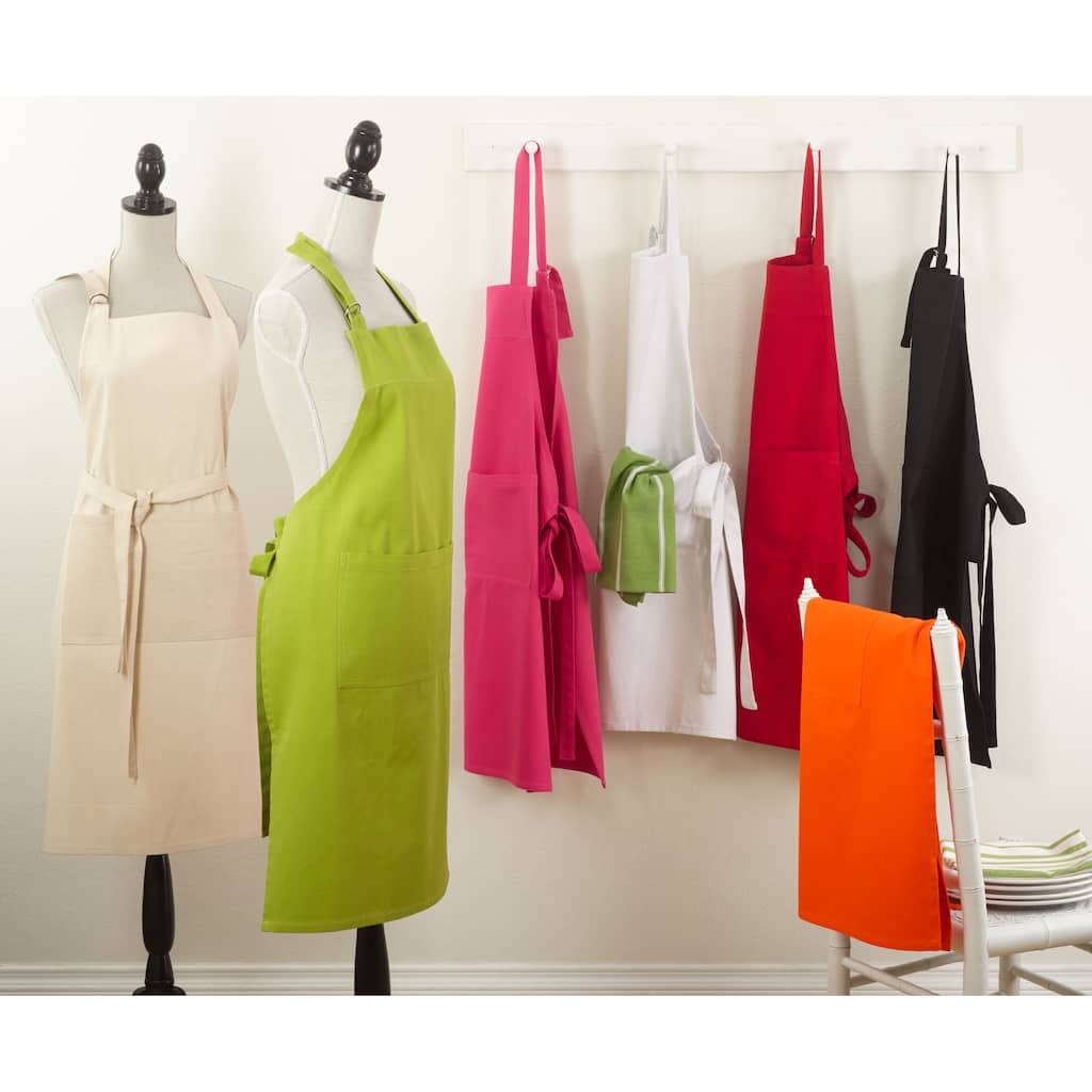 Saro Vivid Colors Denim Cotton Apron