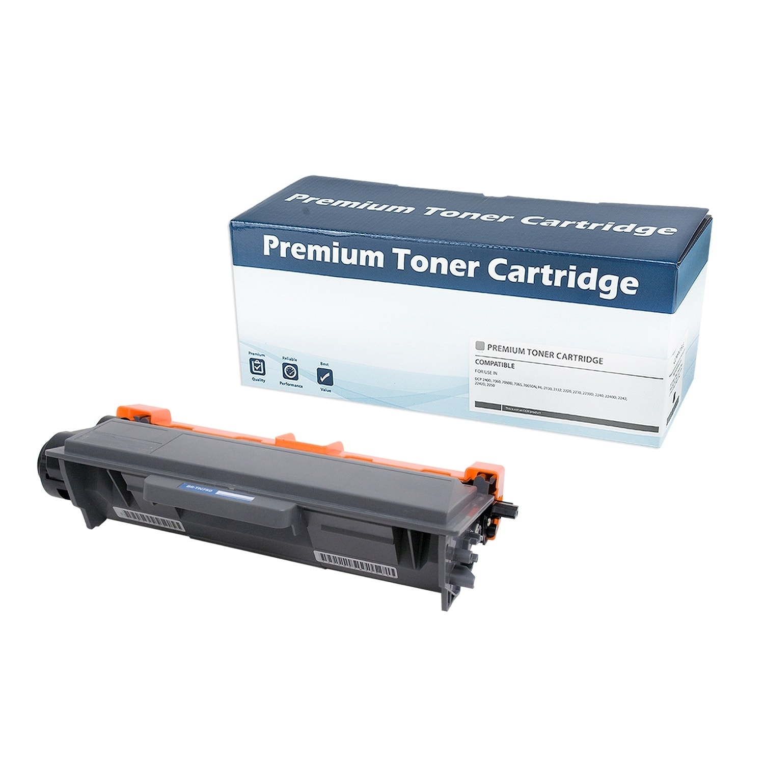 Brother Tn750 Black Compatible Toner Cartridge