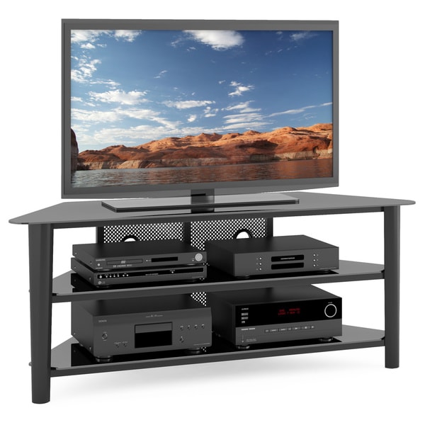 Alturas Stained Wood Veneer 60 inch TV Stand