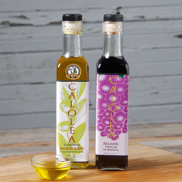 Shop Calolea Extra Virgin Olive Oil and Balsamic Vinegar Set Free