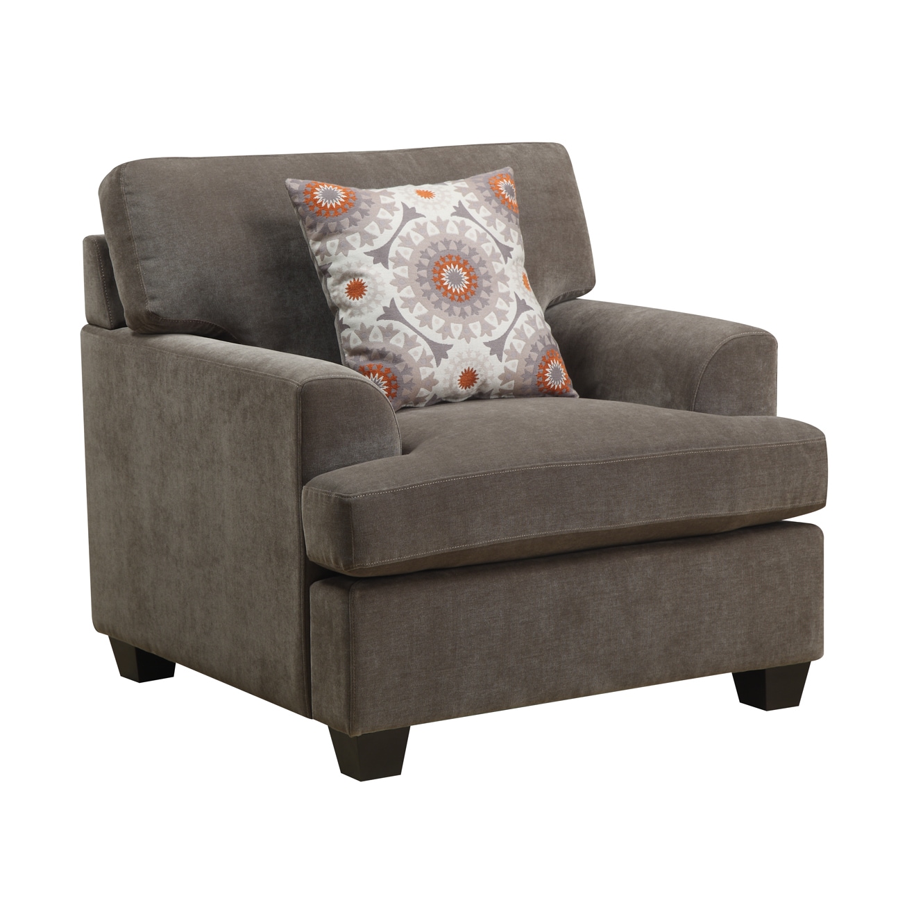 Emerald Lorena Platinum Grey Chair