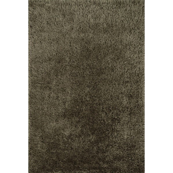 Hand-tufted Dream Charcoal Shag Rug (7'9 x 9'9) - 7'9" x 9'9"