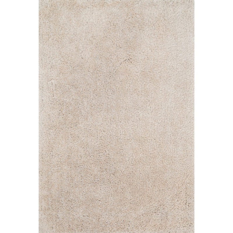 Alexander Home Dream Hand-Tufted Plush Shag Rug - 3'6" x 5'6" /Surplus - Beige