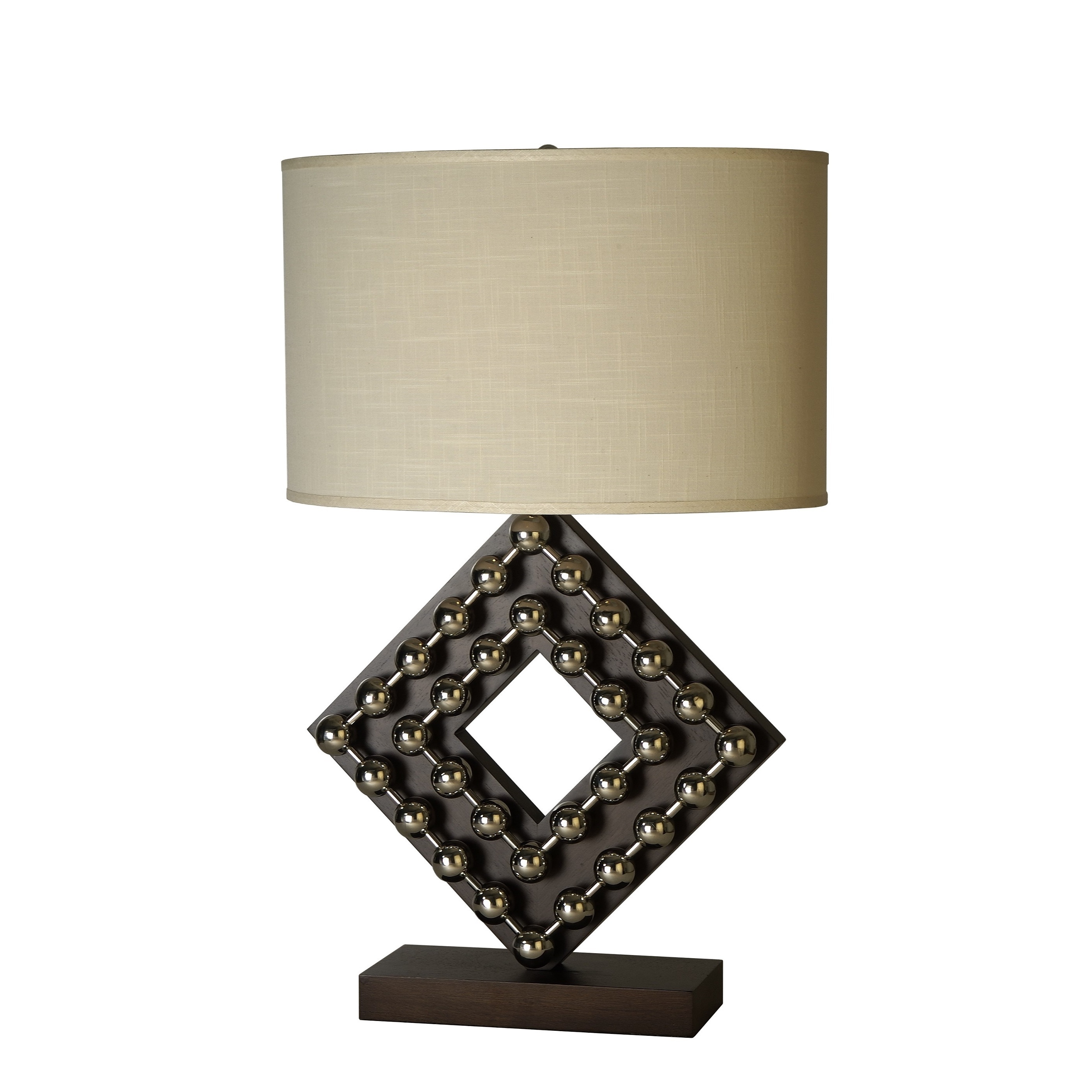 Preston 1 light Espresso Wood Table Lamp