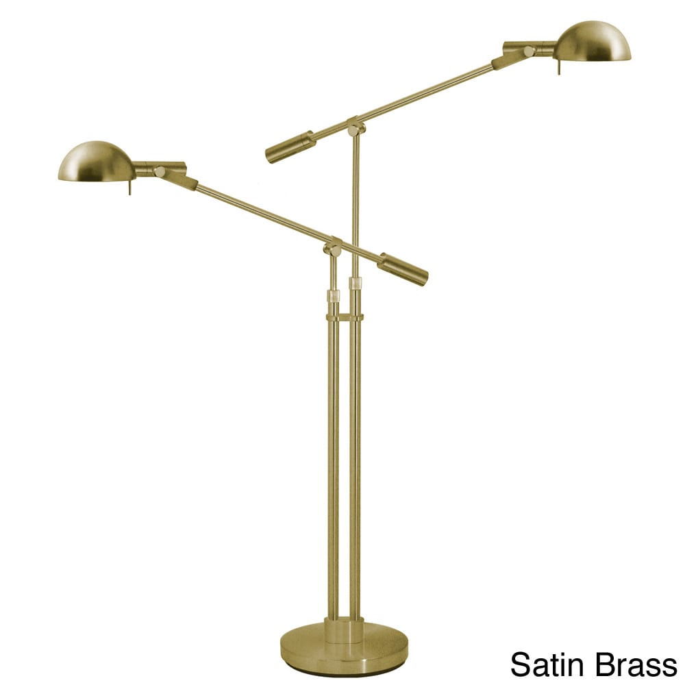 Sonneman Lighting E dome 2 light Double Boom Arm Floor Lamp