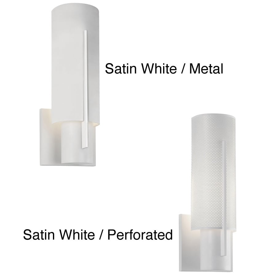 Sonneman Lighting Oberon 1 light White Ada Sconce