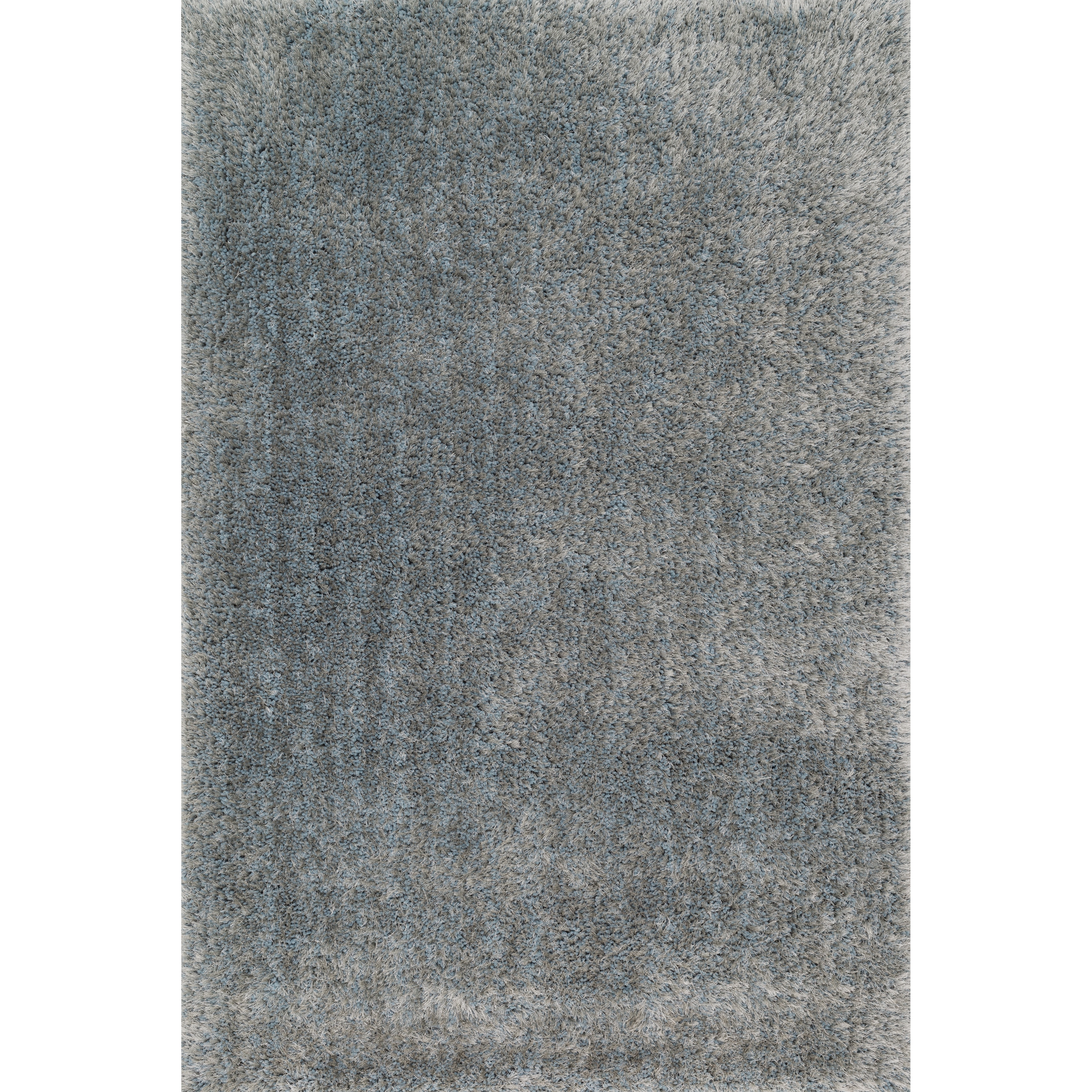 Hand Tufted Dream Light Blue Shag Rug (79 X 99)