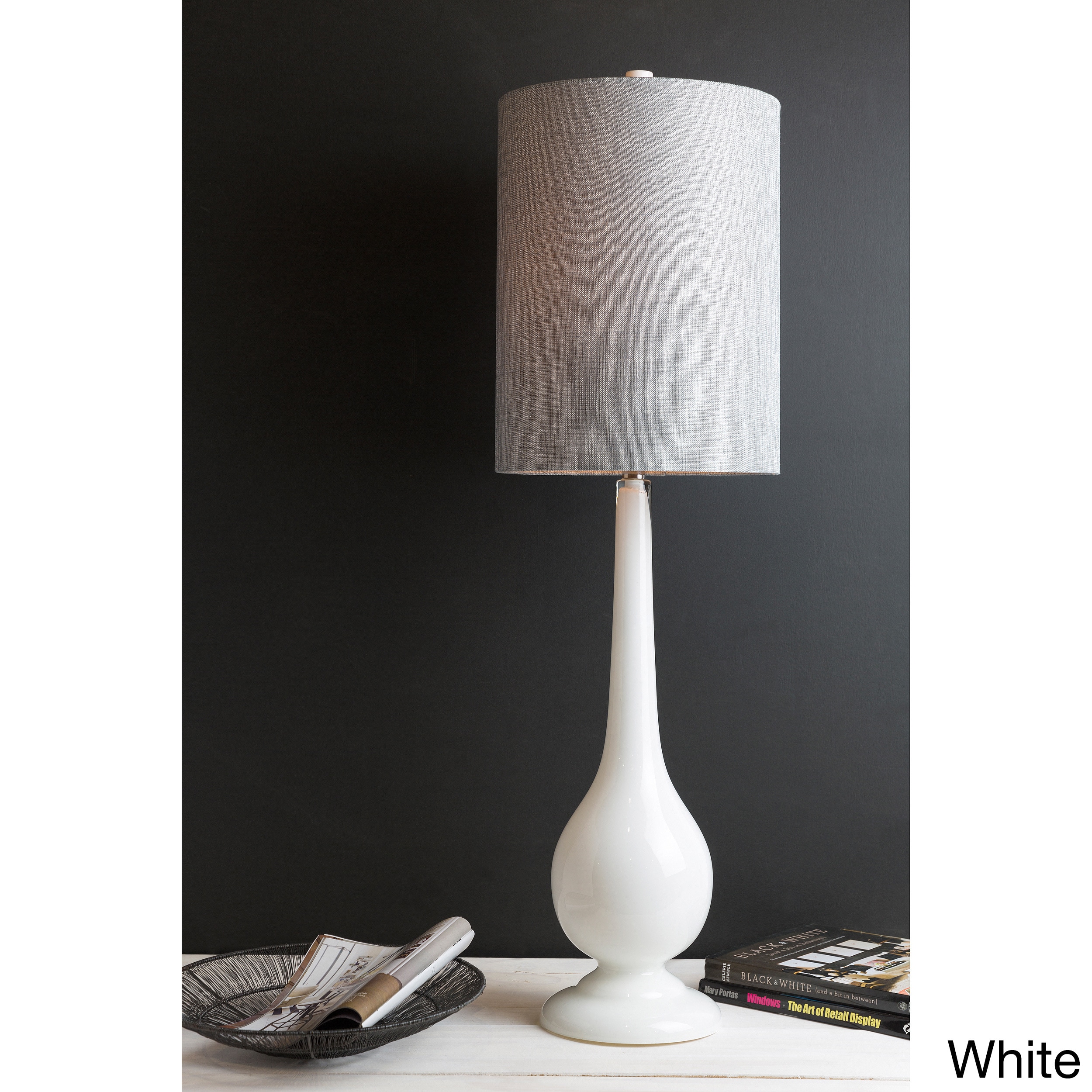 Magical Milk Glass Lamp