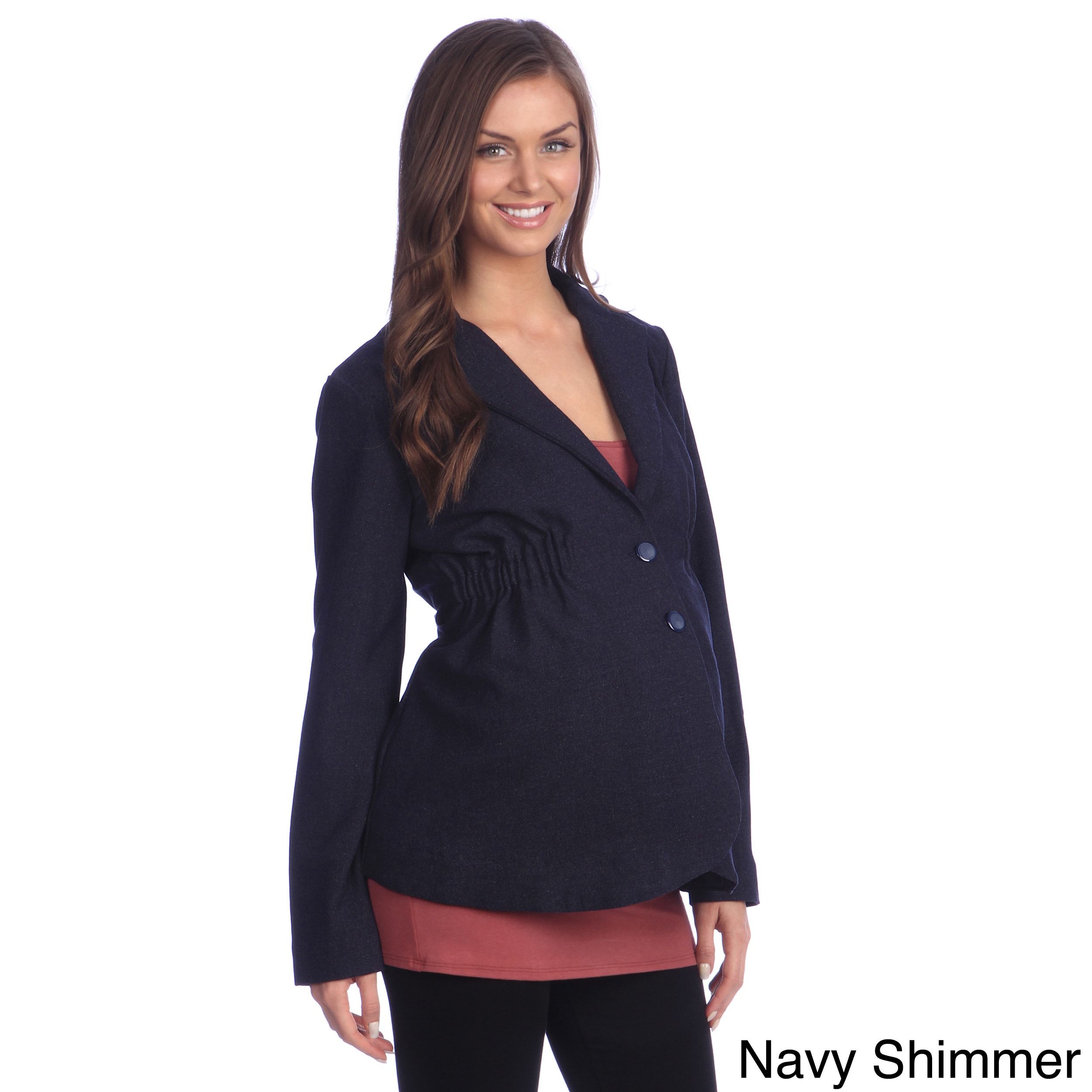 Ashley Nicole Maternity Career Jacket