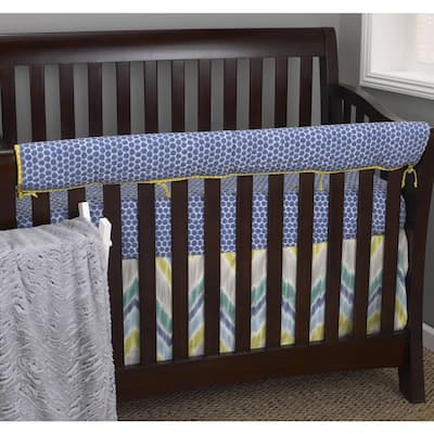 Cotton Tale Zebra Romp 4-piece Crib Bedding Set