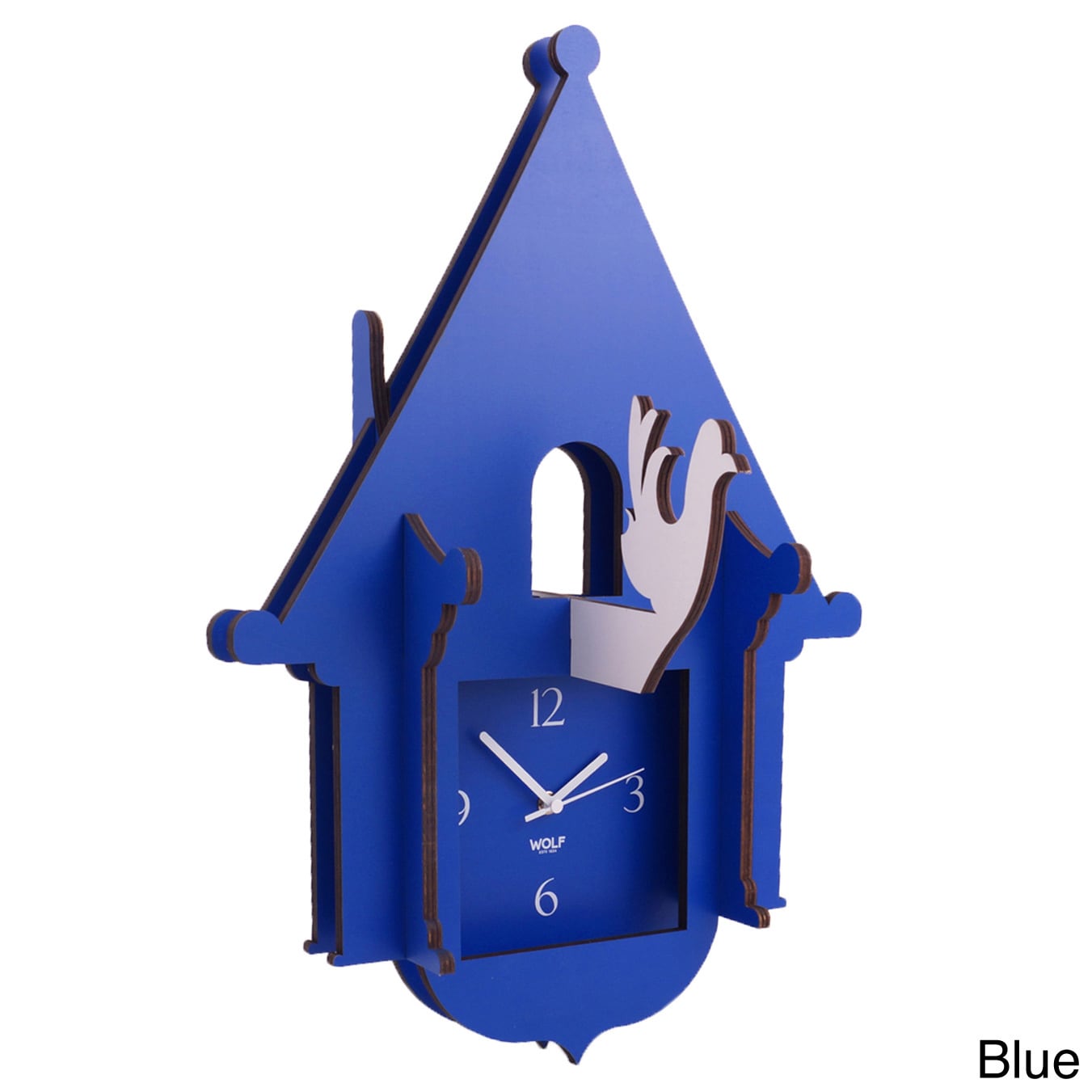 Wolf Wooden Jigsaw Cuckoo Clock