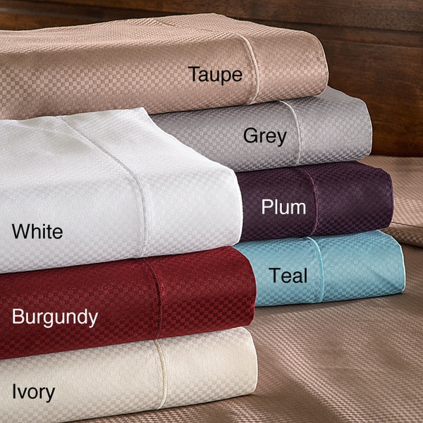 Micro checked 800 Thread Count Sheet Set Sheets