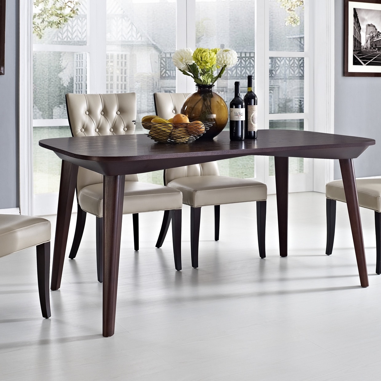 Enterprise Walnut Wood Dining Table