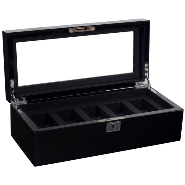 WOLF Savoy 5-piece Watch Box