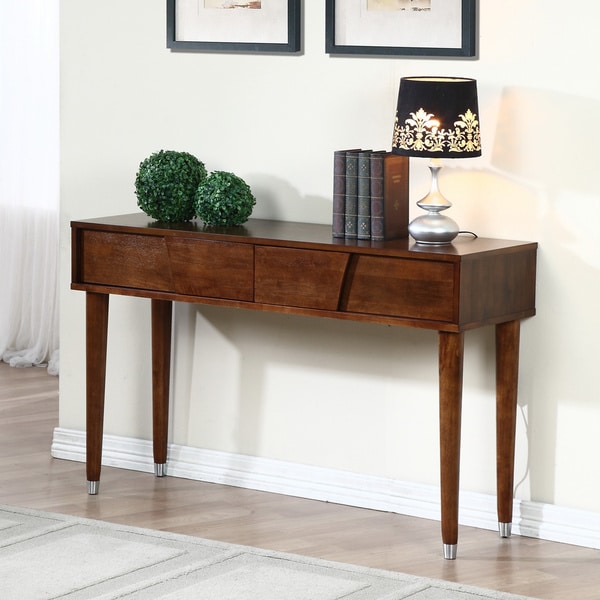 Venus Autumn Oak 2 drawer Sofa Table Coffee, Sofa & End Tables