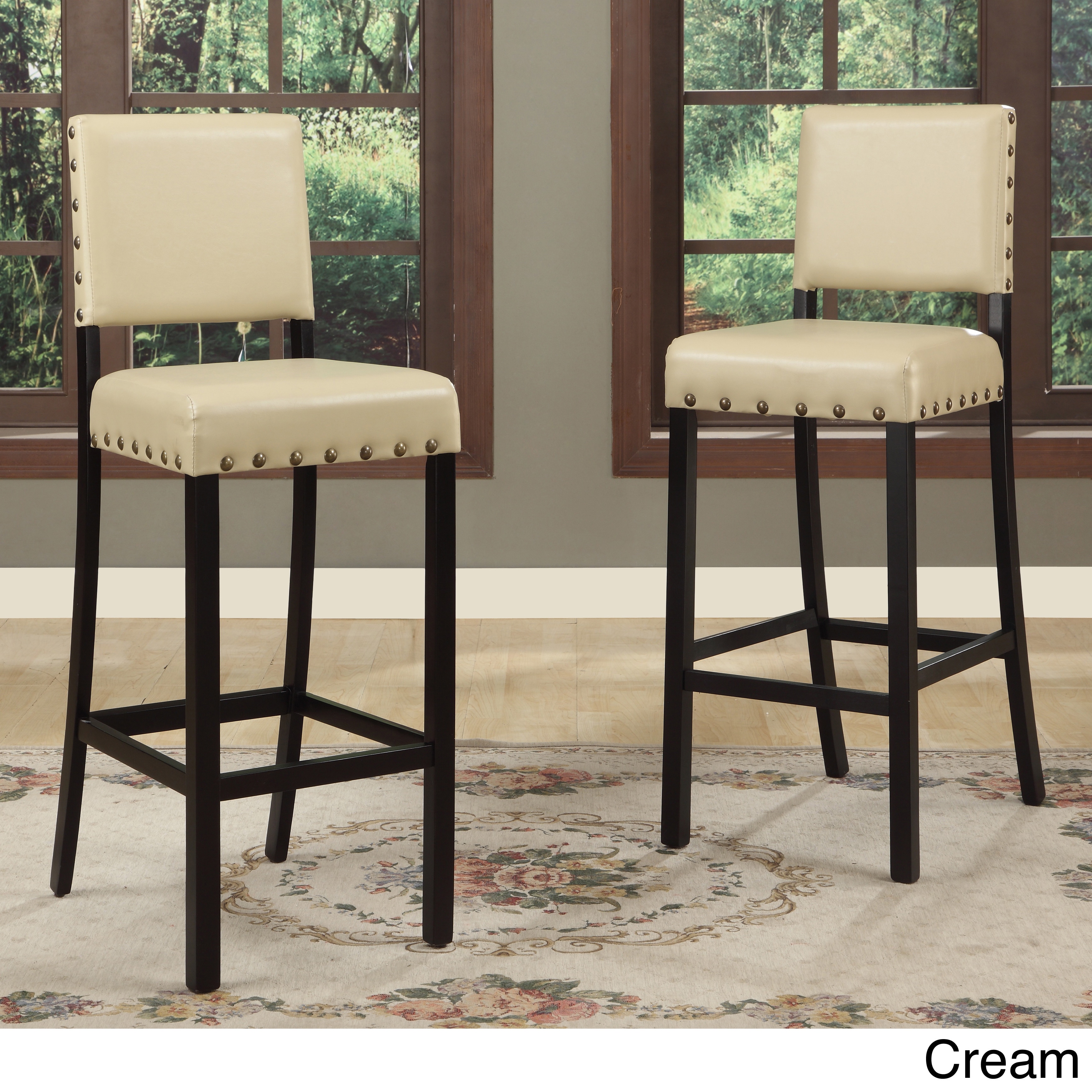 Baxton Studio Noah Modern Bar Stools (set Of 4)