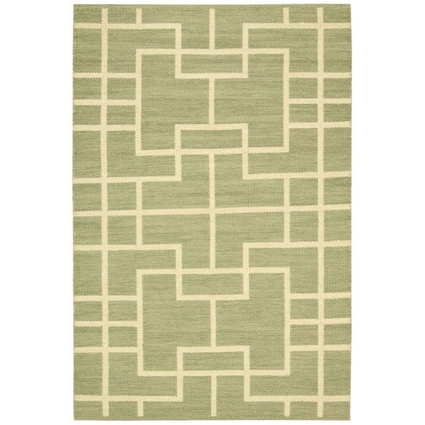 slide 2 of 94, Nourison Maze Area Rug Green - Stripe/Geometric - Indoor - 4' x 6' - 3' 6" x 5' 6" - N/A