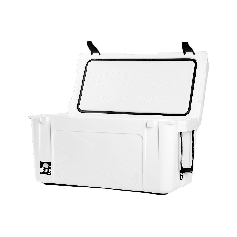 Brute Box 50 quart White Ice Cooler