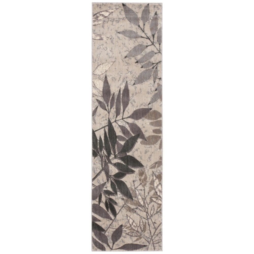 Nourison Utopia Silver Shadows Rug (23 X 8)