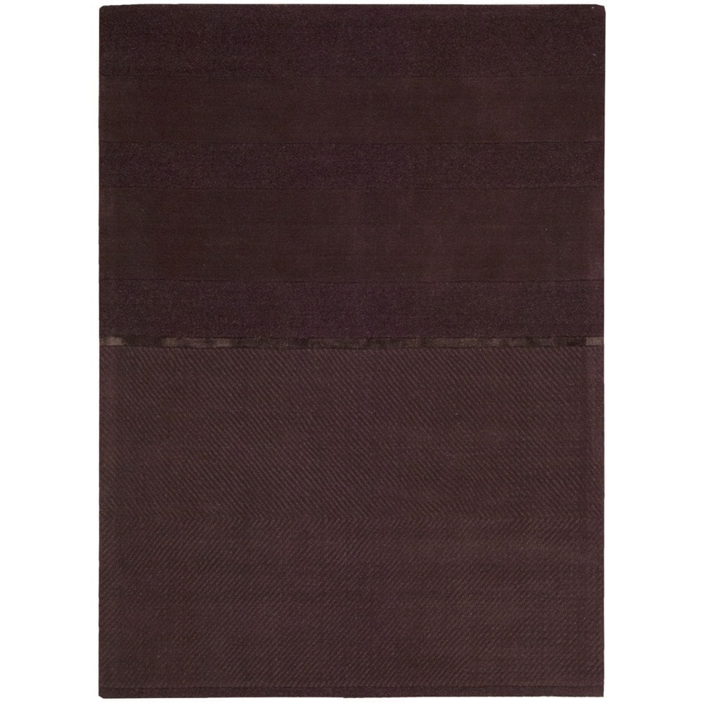 Calvin Klein Vale Burgundy Rug (4 X 6)