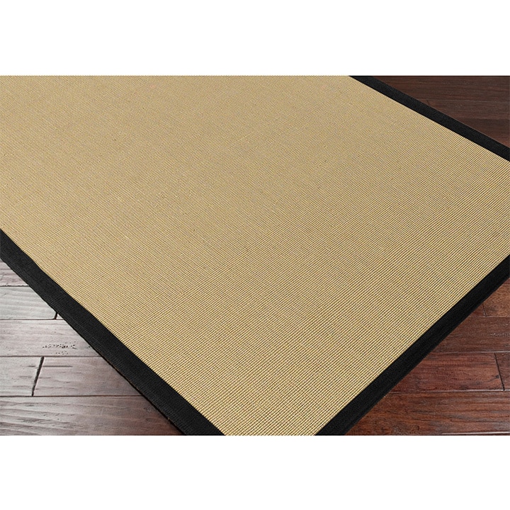 Hand woven Contra Casual Bordered Area Rug (4 X 6)